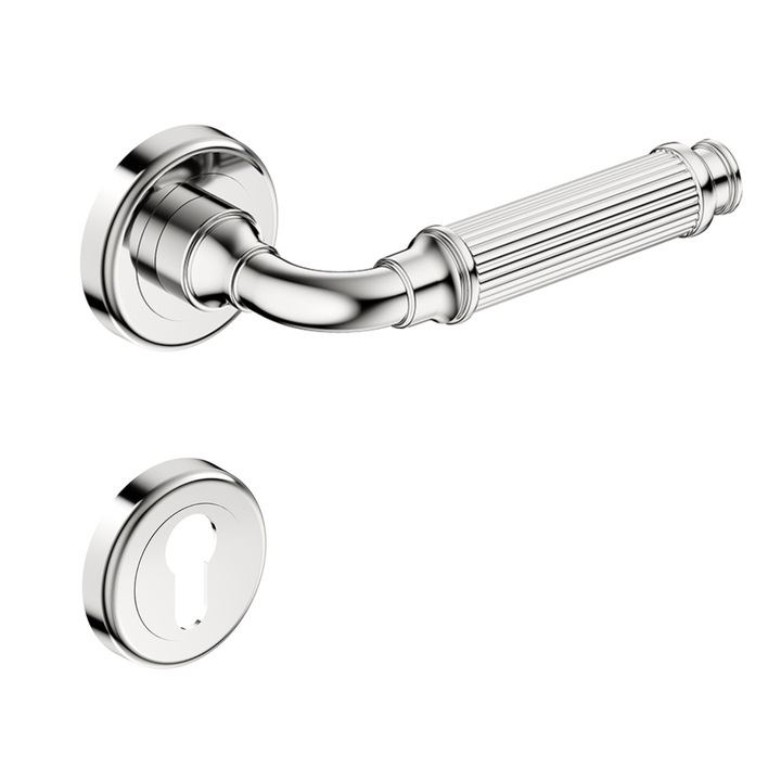 Maner usa Aria cu rozeta yala crom lucios