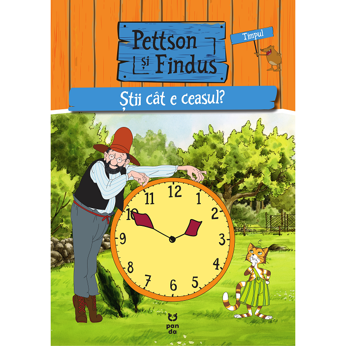 Pettson si Findus. Stii cat e ceasul?, Sven Nordqvist