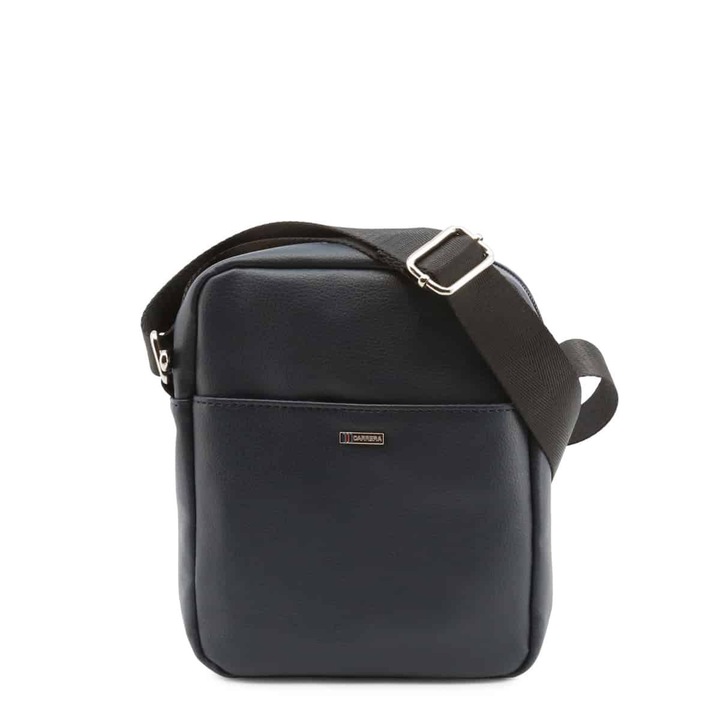Geanta barbati de umar Urban, Carrera Jeans, Poliuretan, 18x19x7 cm, Albastru
