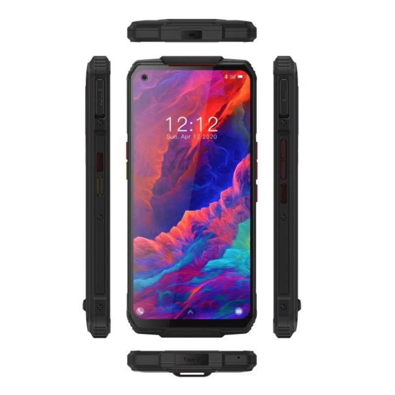 Telefon mobil modular Oukitel WP7 Negru, 4G, IPS 6.53
