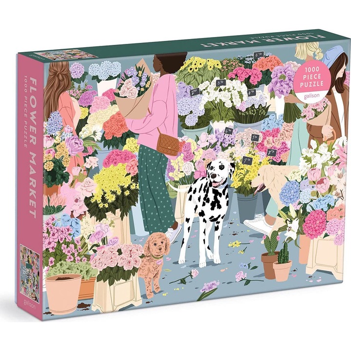 Galison - Puzzle Virágpiac - 1 000 darab