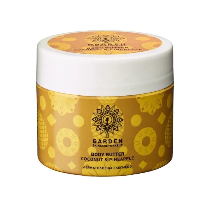 Testvaj, Garden Of Panthenols, Hidratáló hatás, Kókusz/ananász, 200 ml