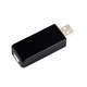 USB звукова карта Waveshare, Съвместима с Raspberry Pi/Jetson Nano, Черен