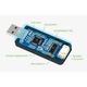 USB звукова карта Waveshare, Съвместима с Raspberry Pi/Jetson Nano, Черен