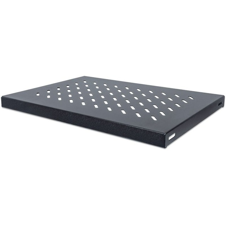 Поддръжка на сървърен шкаф, Intellinet, Inox, 1U, черен