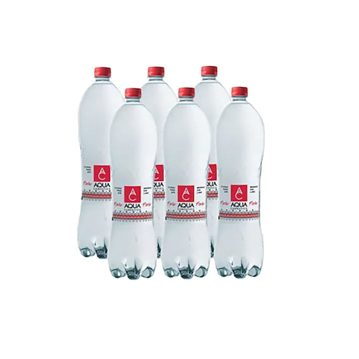 Apa minerala carbogazoasa forte, Carpatica, 1,5 L x 6