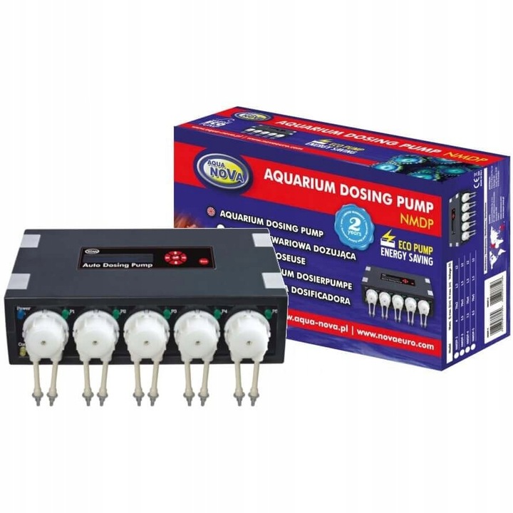 Pompa dozatoare, Aqua Nova, NMDP-5, Pentru acvariu, 5 canale