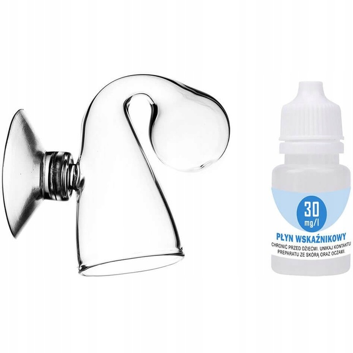 Indicator CO2, Inna, Nattec AQG Nano, Lichid indicator, 10 ml