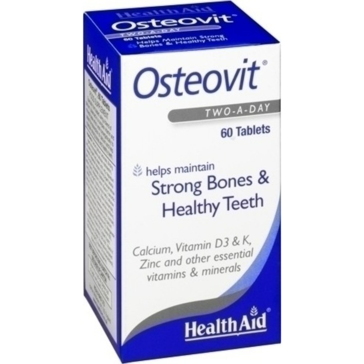 Supliment alimentar Osteovit, Health Aid, 60 capsule