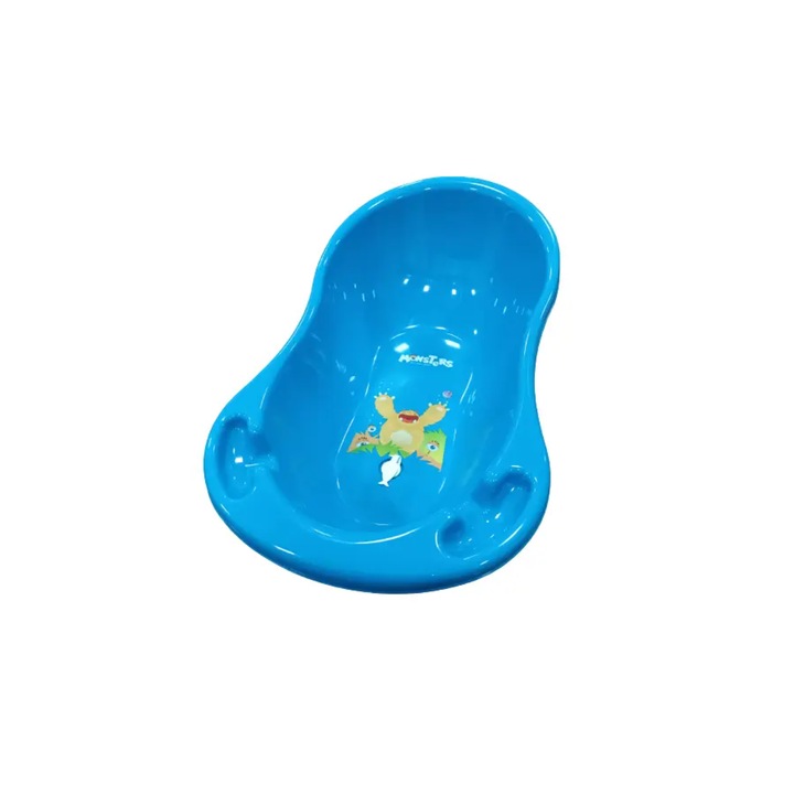 Детско корито 86см Monsters Blue със сензор за температура MN-004