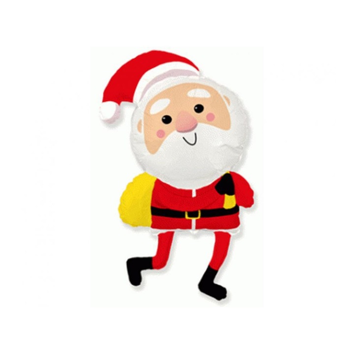 Fólia lufi, Mikulás modell, 61 cm