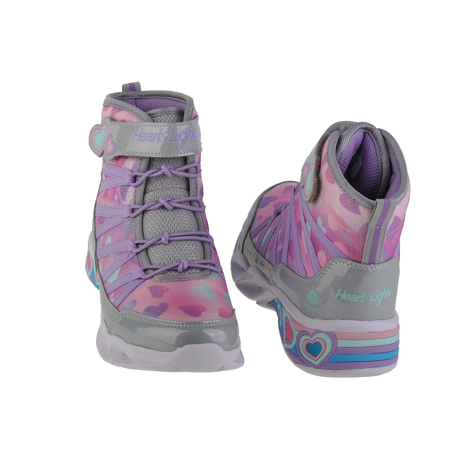 ♡♡♡ Skechers Sandale - Heart Lights Sandals - Cutie Clouds - 302977N