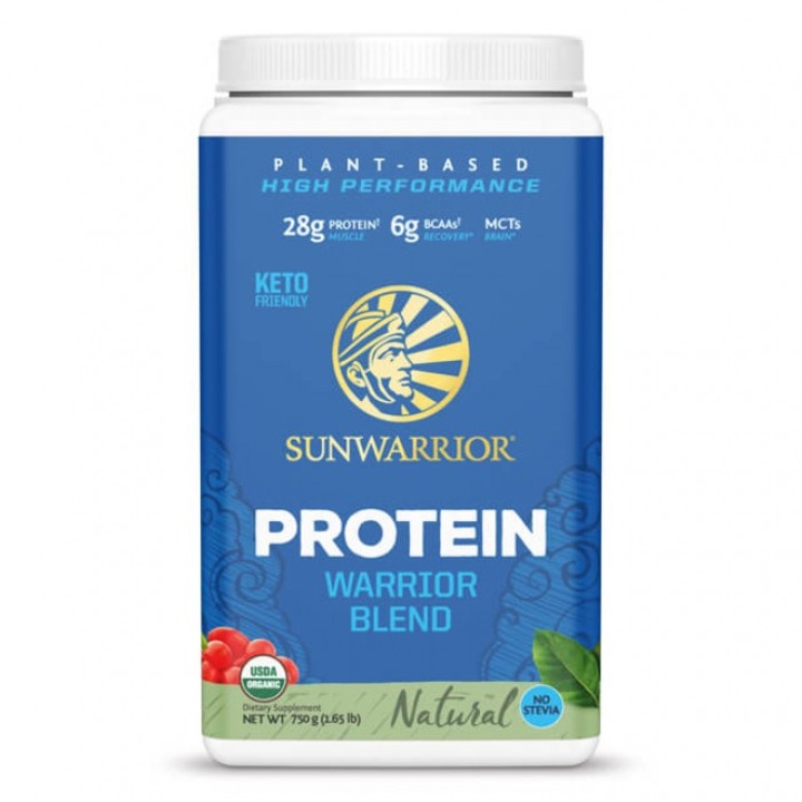 Proteine vegetale Sunwarrior Warrior Blend Natural, 750 g