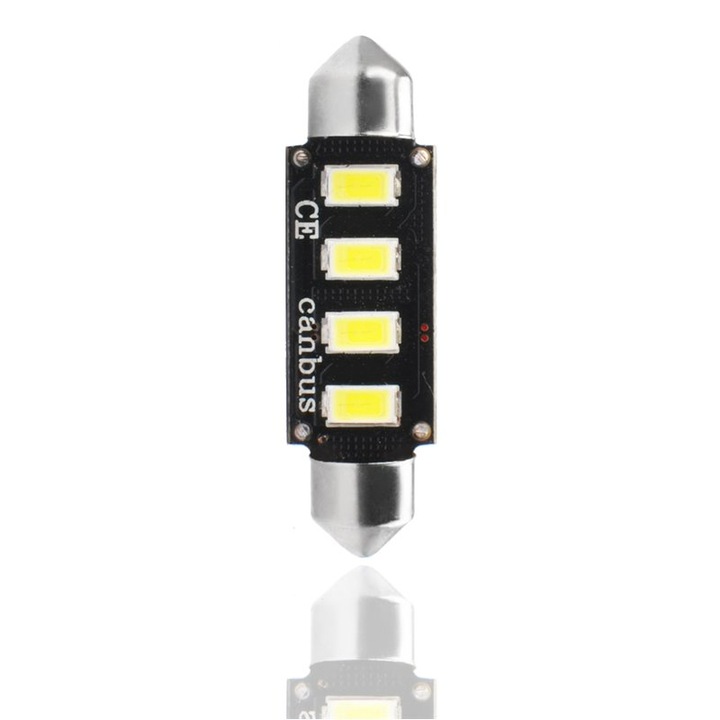 Bec plafoniera auto, M-Tech, 10 V, 5W, LED