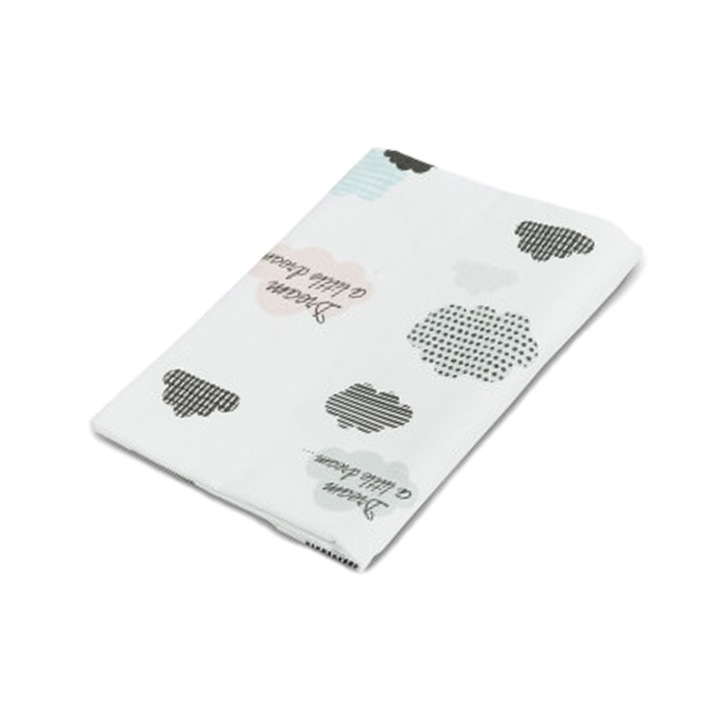 Set lenjerie de pat cu 2 piese Sensillo 387819, Alb