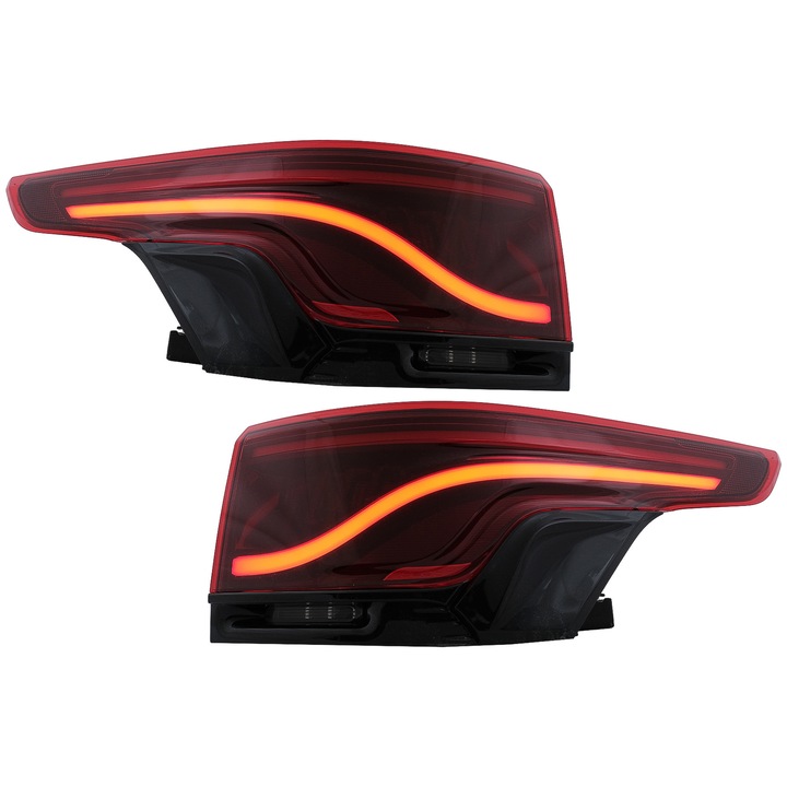 Комплект от 2 задни светлини Glohh LED LightBar, съвместими с Range Rover Sport L494 (2013-нагоре) GL-5 Static