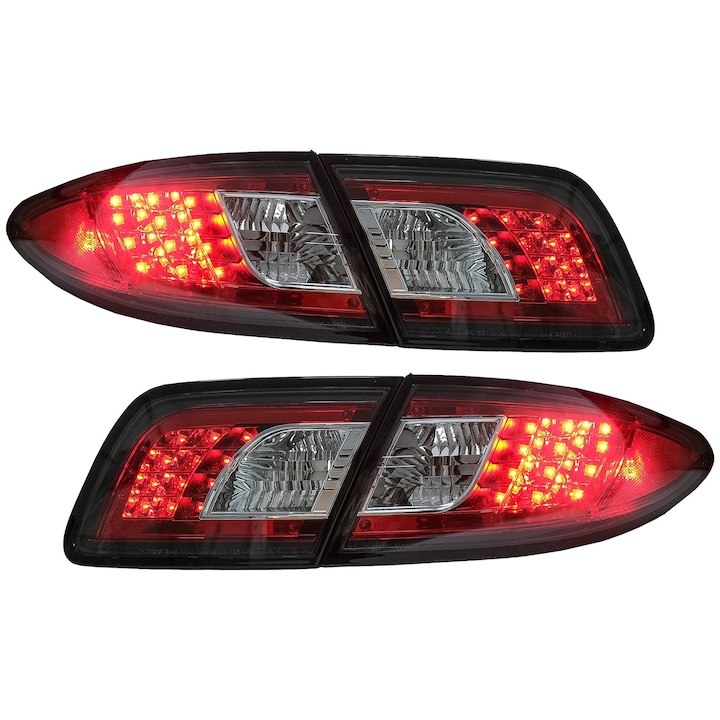 Комплект от 2 LED стопа, съвместими с Mazda 6 Sedan GG1 (08.2002-08.2007) Черен