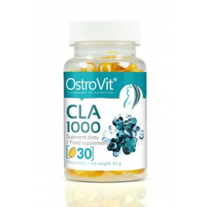 Supliment alimentar CLA1000, OstroVit, 30buc