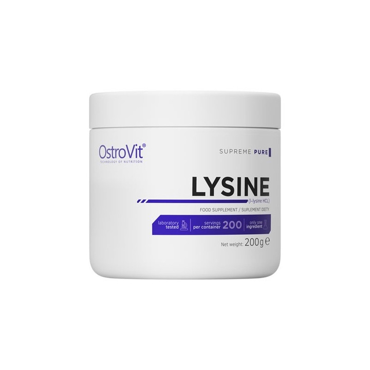 OstroVit Supreme tiszta lizin pulbere 200 gramm