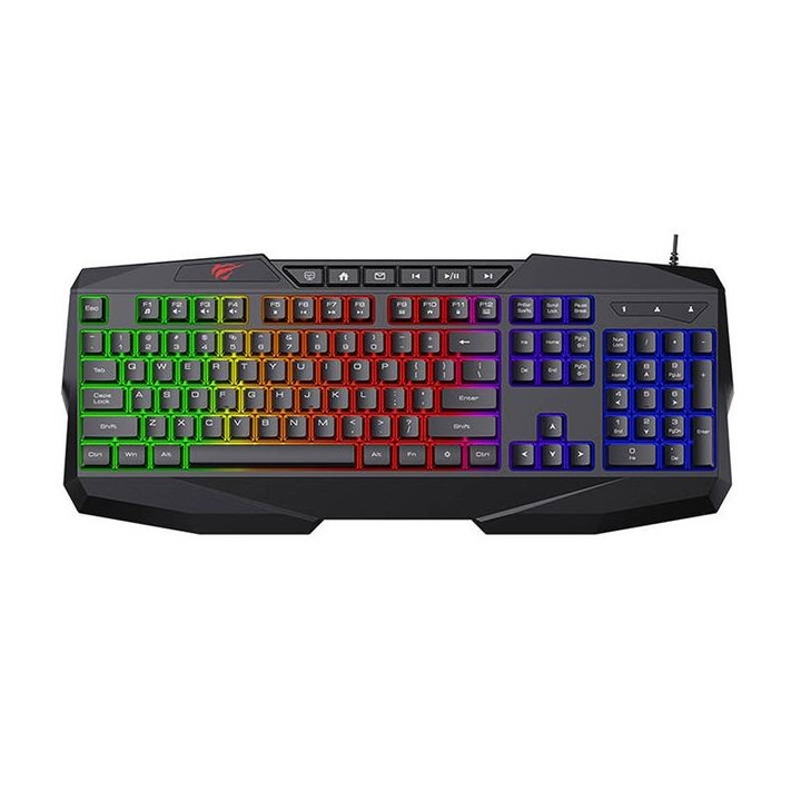 Tastatura pentru gaming Havit KB878L RGB (negru)