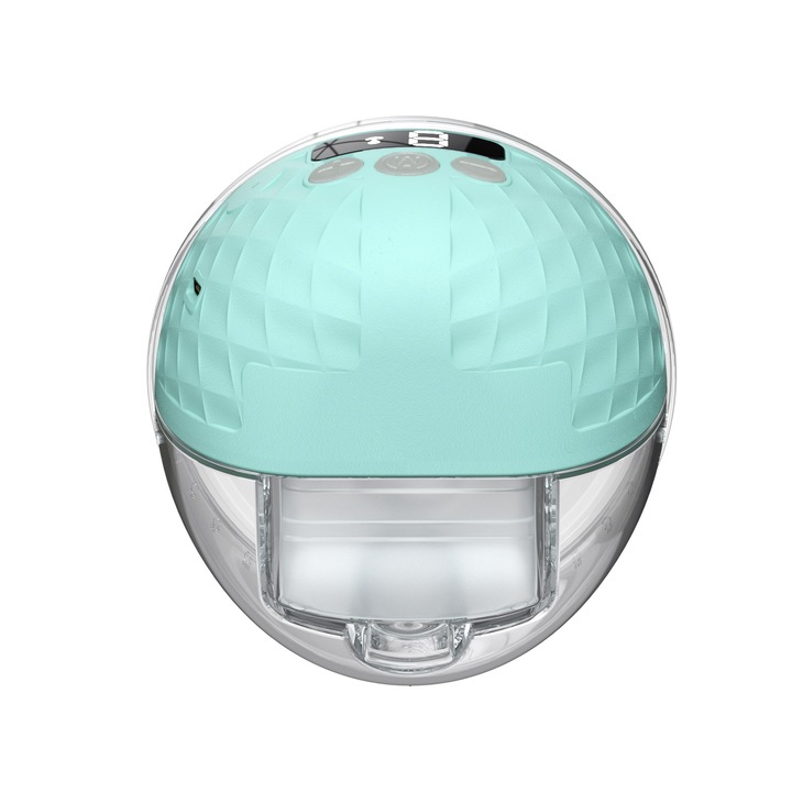 Pompa de san electrica WIRELESS 588, 9 trepte de masaj si pompare, 4 moduri de utilizare, verde