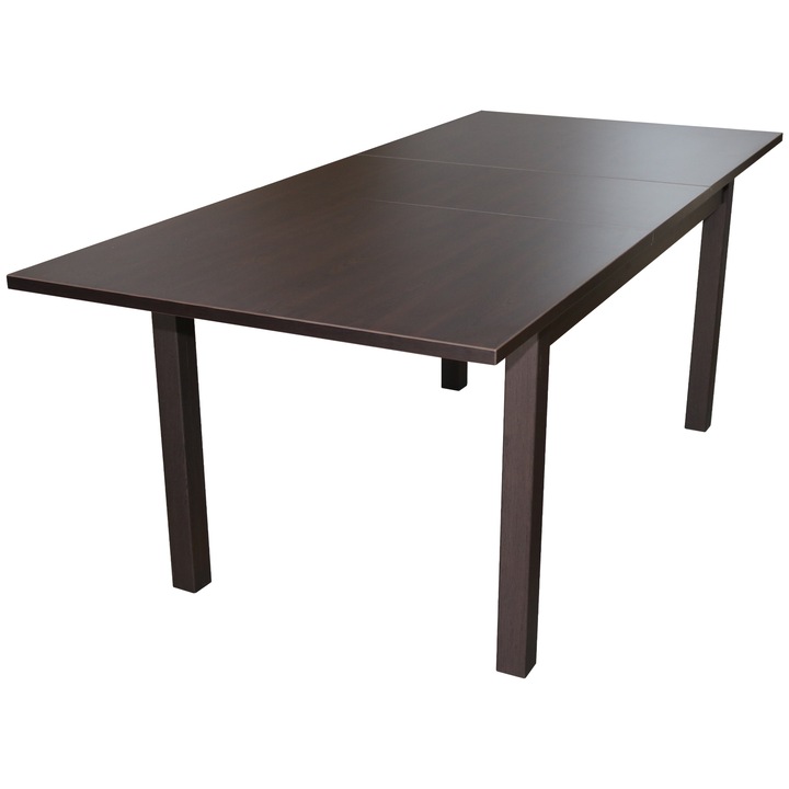 Masa extensibila wenge, 160/200 x 90 x 75 cm