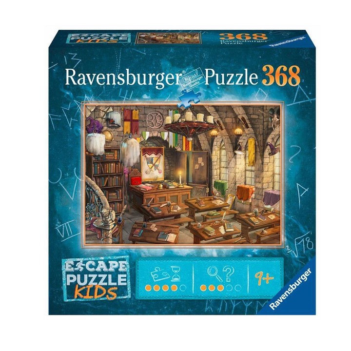 Ravensburger Puzzle Exit Kids 368 db - Varázslóiskola