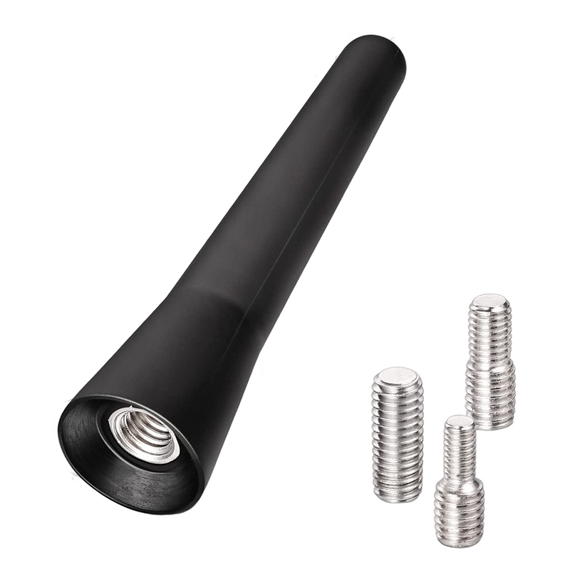 thumbnail image 2 of Jurmann 24cm Black Universal Roof Antenna – AM/FM DAB GPS GSM – Includes M4 M5 M6 Adapters 2 of 3
