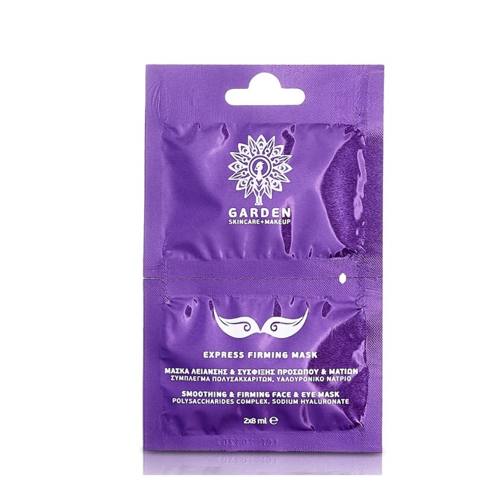 Set 2 x Masca faciala, Garden Of Panthenols, Fermitate/netezire, 2 x 8 ml