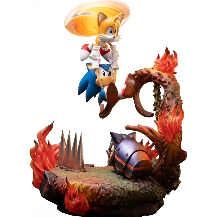 First 4 Figures Sonic The Hedgehog Sonic & Tails Resin 51 cm Szobrocska