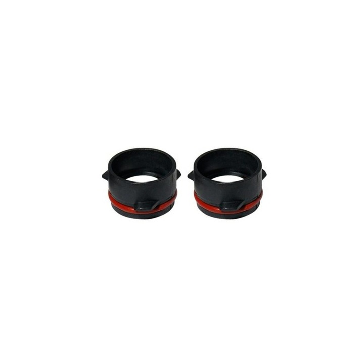 Set 2 adaptoare becuri Xenon, Simoni Racing, Universal, Negru