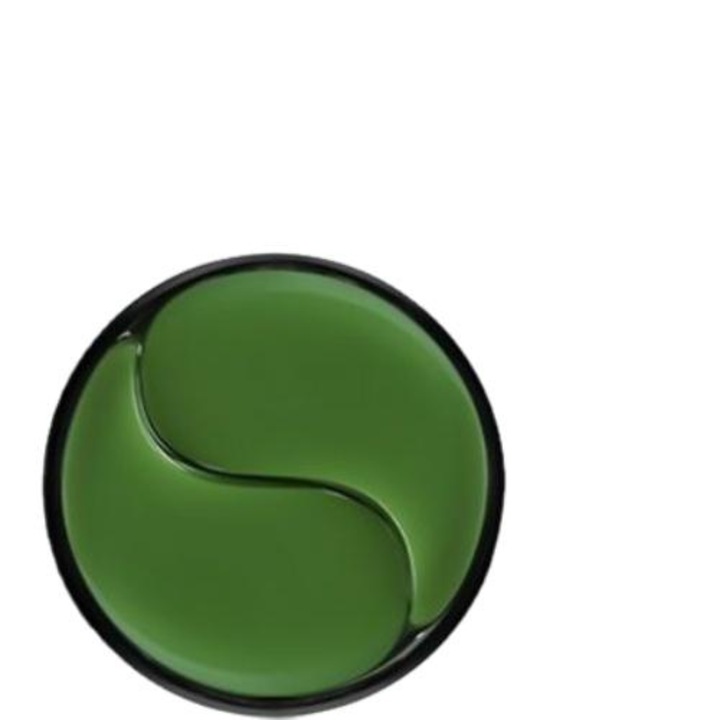 Set 30 perechi de plasturi pentru ochi, Anaplasis, Hidrogel, Hidratare, Verde