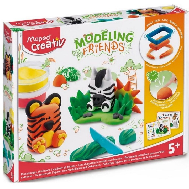 Set creativ Modeling Friends Wild, Maped