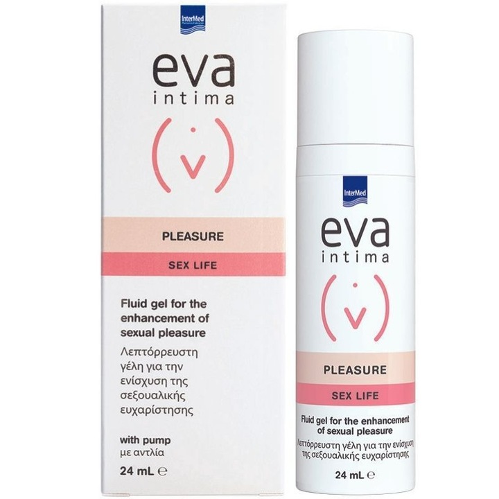 Gel lubrifiant, Intermed, Eva Intima, Extract din plante, 24 ml