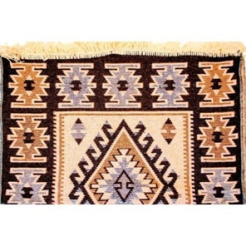 Covor tesut Golden Daisy , dimensiune 120x180cm, culoarea maro Covor tesut Golden Daisy , dimensiune 120x180cm, culoarea maro