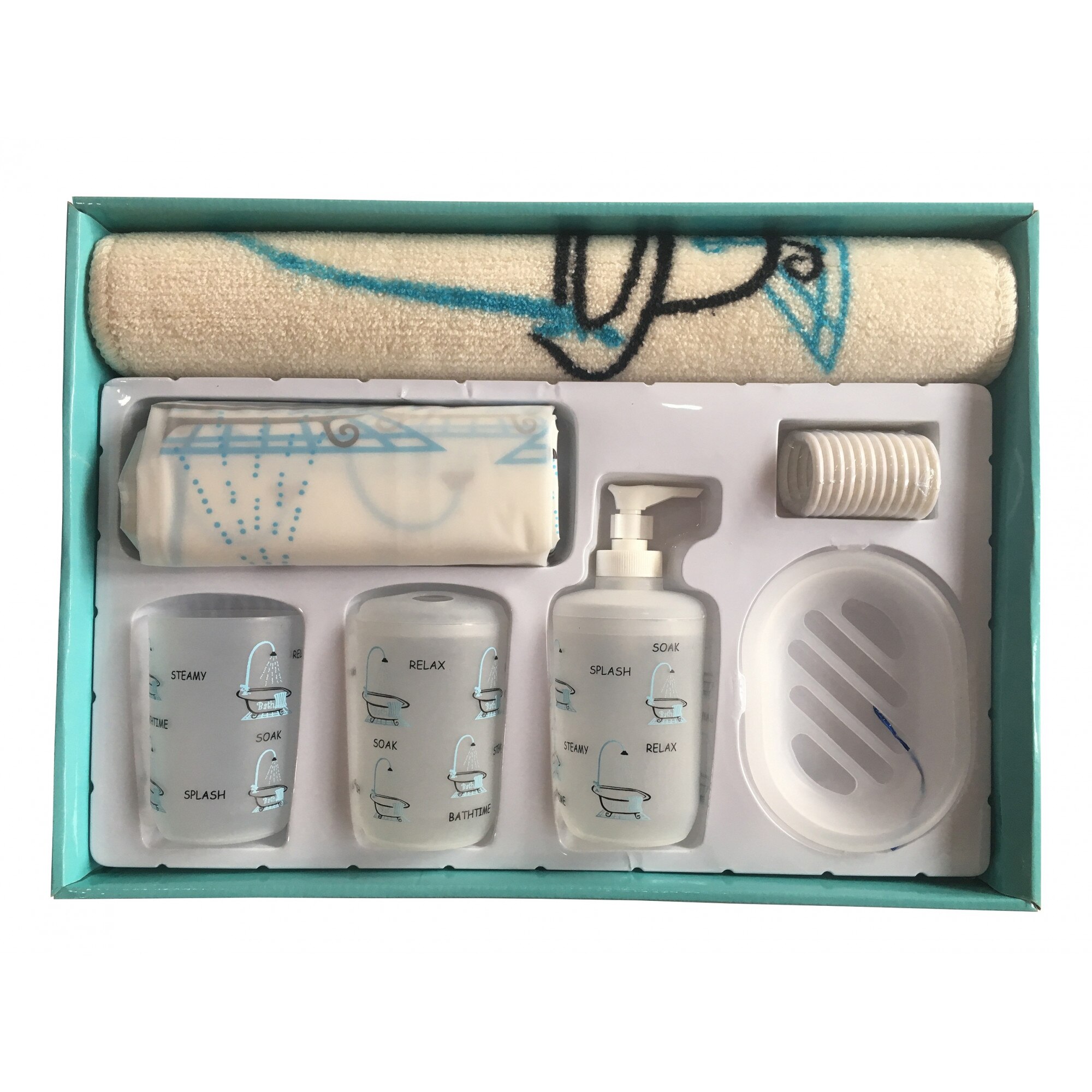 Set accesorii baie 7 piese ZLN-7130