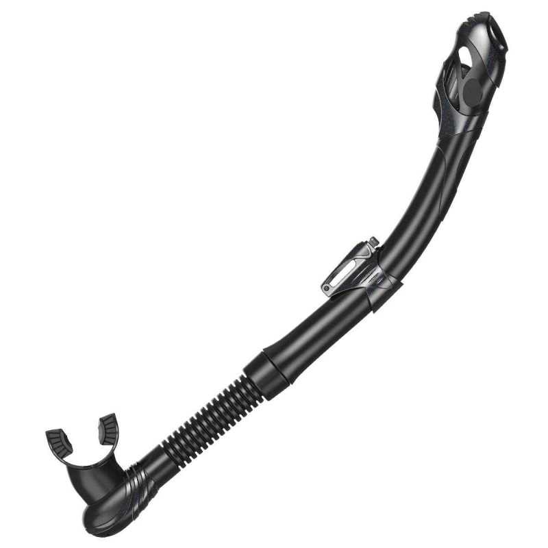 Snorkel Seac - VORTEX DRY Black, Negru