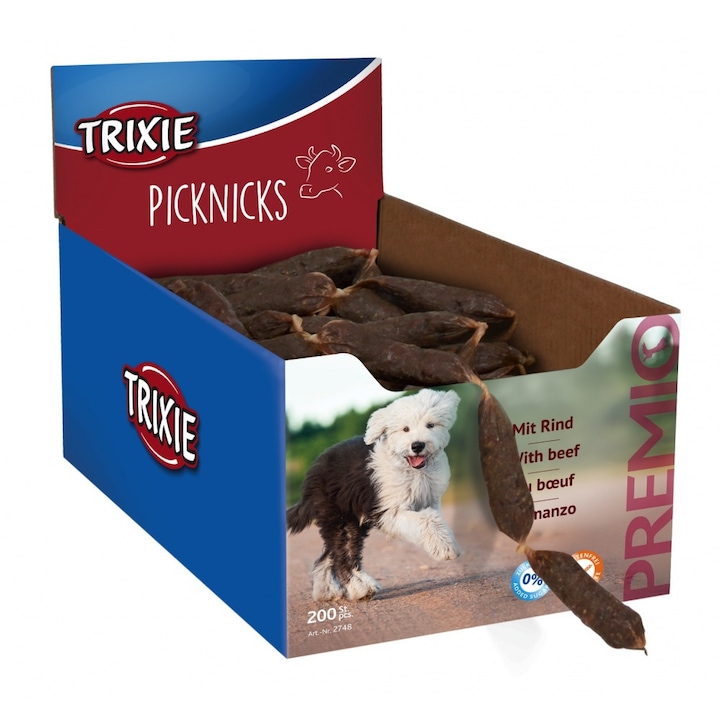 Наградни колбаси Trixie PREMIO Picknicks 200 бр/комплект с вкус на телешко 2748