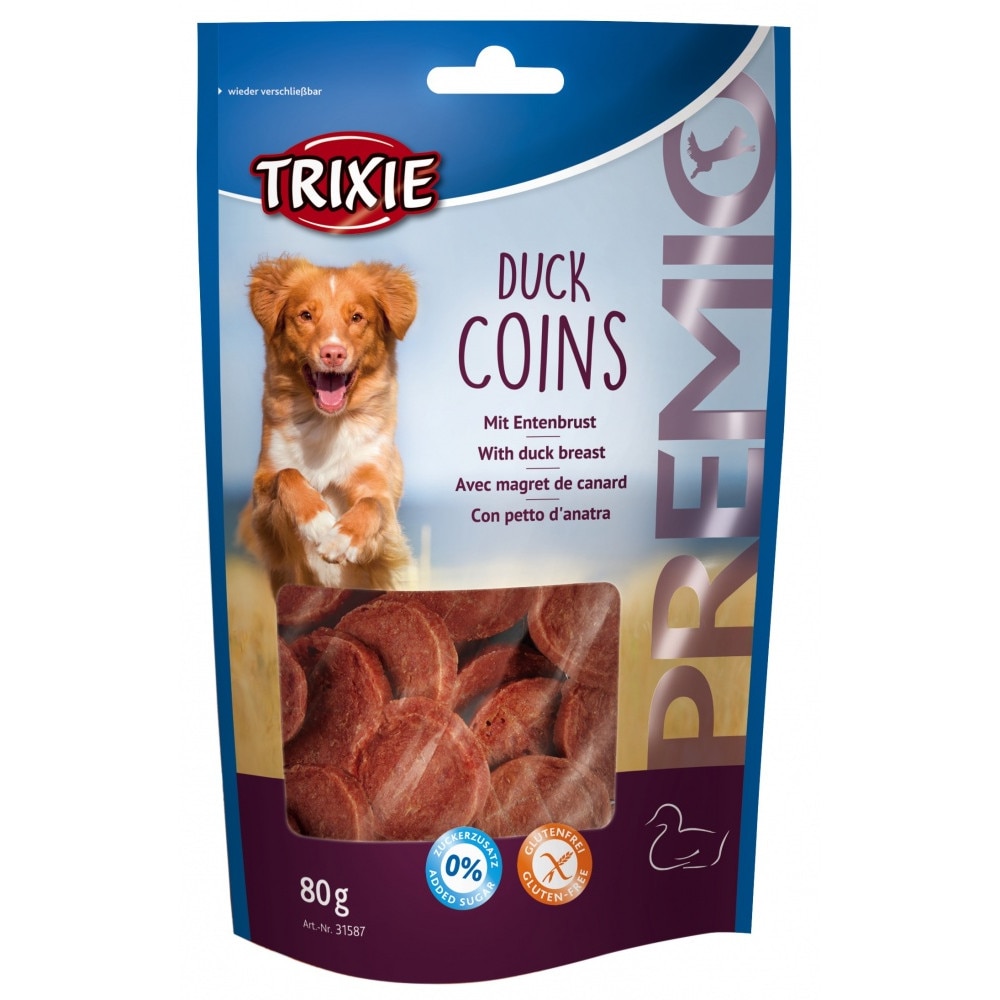 Recompensa Trixie PREMIO Duck Coins 80 g 31587