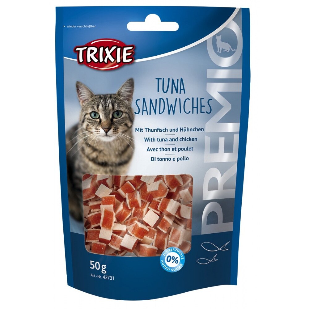 Recompensa Trixie PREMIO Tuna Sandwiches cu gust de ton 50 g 42731