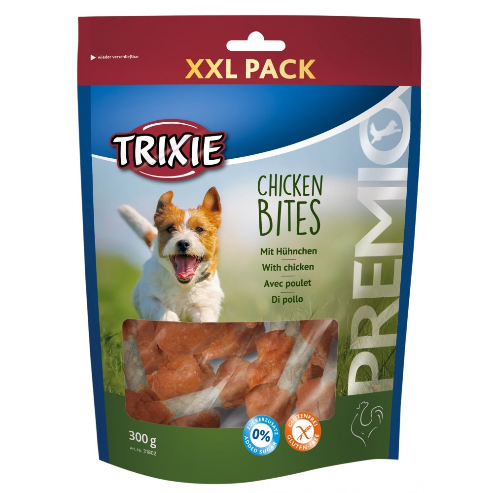 Recompensa Trixie PREMIO Chicken Bites cu gust de pui XXL 300 g 31802