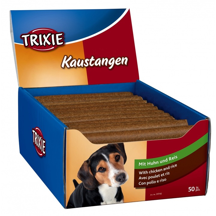 Rewards Trixie Пилешки/Оризови блокчета за кучета, 50 бр., 65 g 31745