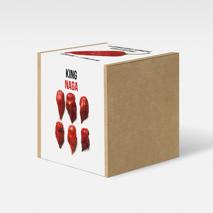 Комплект за отглеждане на растения King Naga Chili Pepper