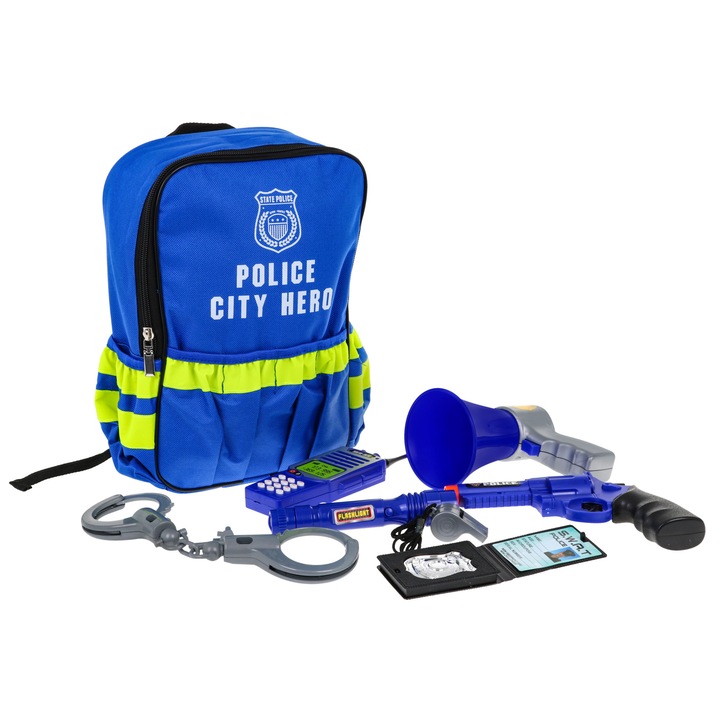 Set interactiv al unui mic politist pentru copii 3+