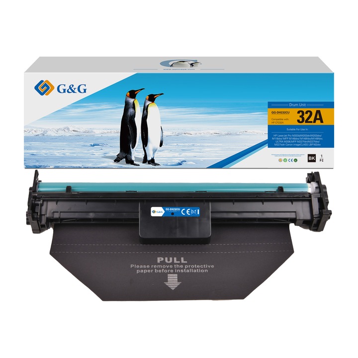 Drum Unit G&G compatibil cu HP LaserJet PRO M203DN (CF232A, CRG-051), 23000 pagini