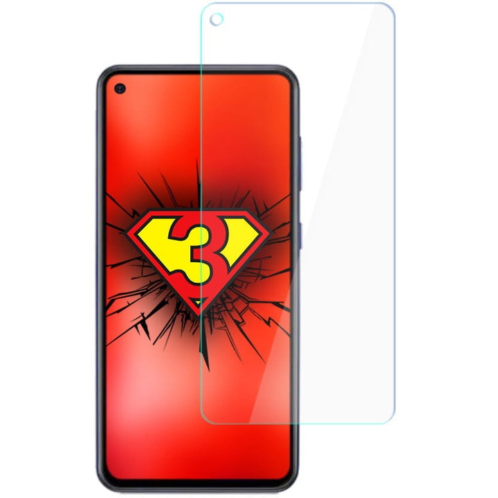 Стъклен протектор, 3Mk Flexible Glass За Samsung Galaxy A60