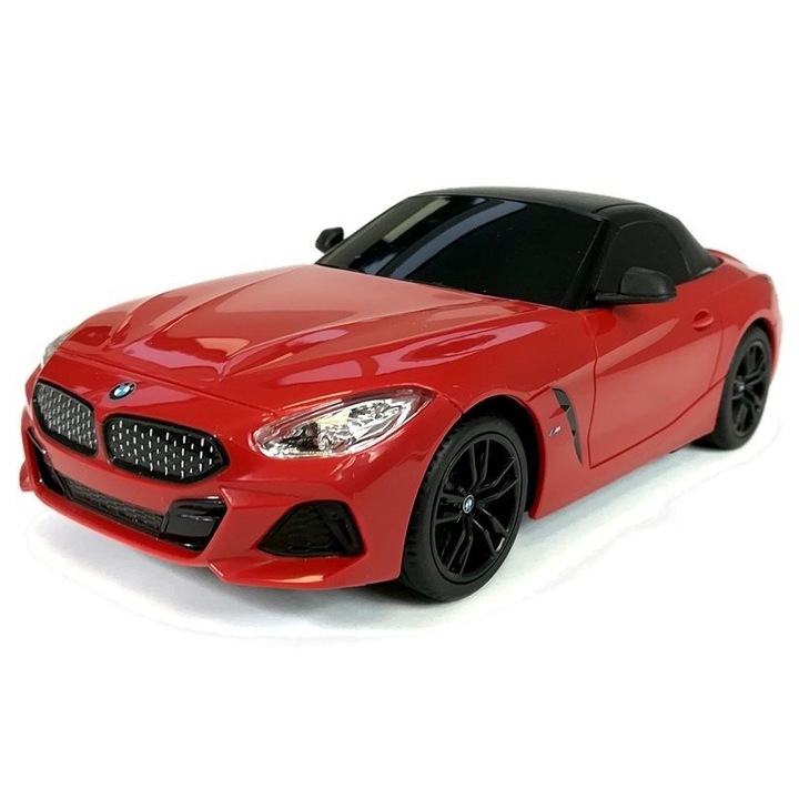 Masinuta Rastar RC - BMW Z4 Roadster, rosu, 1:18