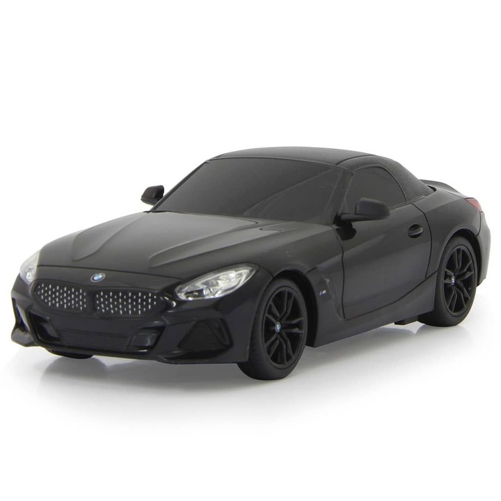 Количка Rastar RC - BMW Z4 Roadster, Черен, 1:18