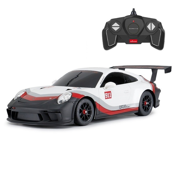 Количка Rastar RC - Porsche 911 GT3 Cup, 1:18