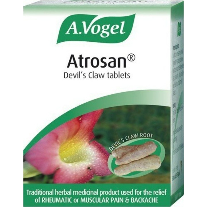 Supliment alimentar Atrosan Rheuma, A.Vogel, Pentru dureri musculare/reumatism, 60 tablete